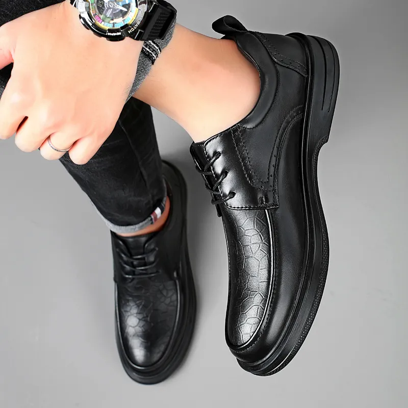 British Knights Dress Shoes Men's Black-10