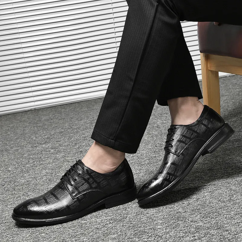 British Knights Dress Shoes Men's Black-6