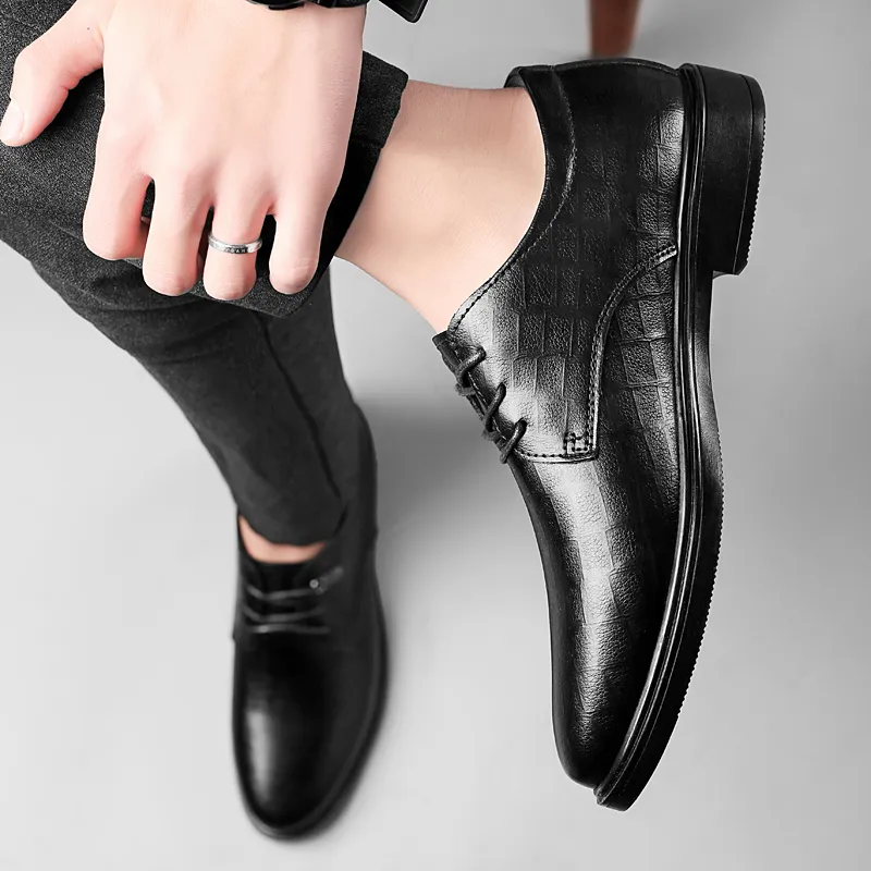 British Knights Dress Shoes Men's Black-23