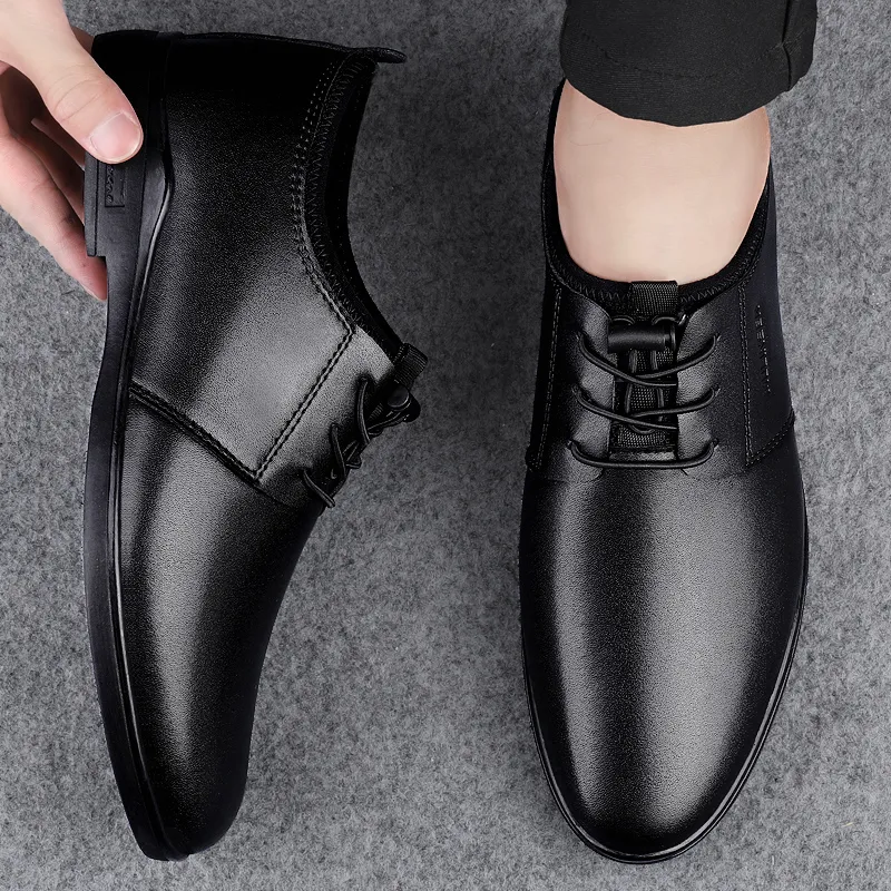 British Knights Dress Shoes Men's Black-4
