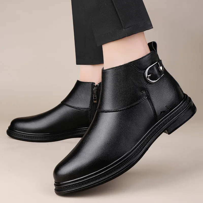 British Knights Ankle Boots Men's Black-3