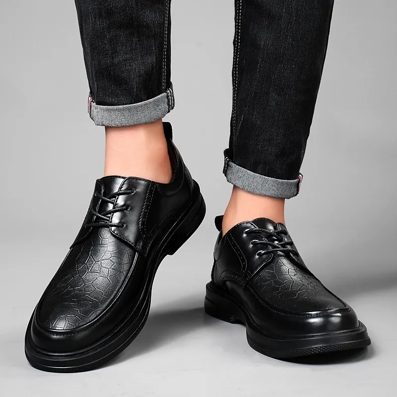 British Knights Dress Shoes Men's Black-12