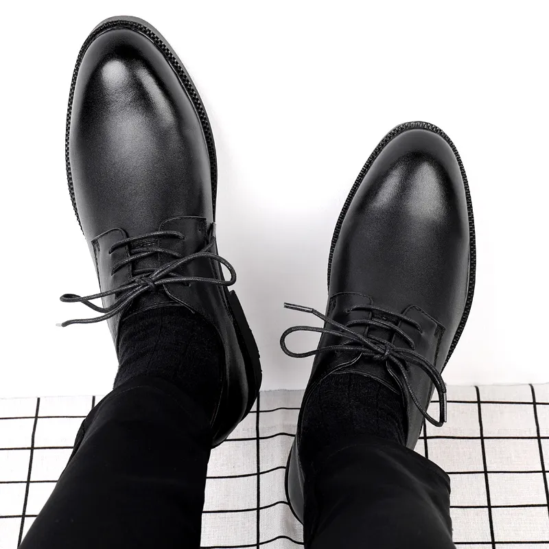 British Knights Dress Shoes Men's Black-5