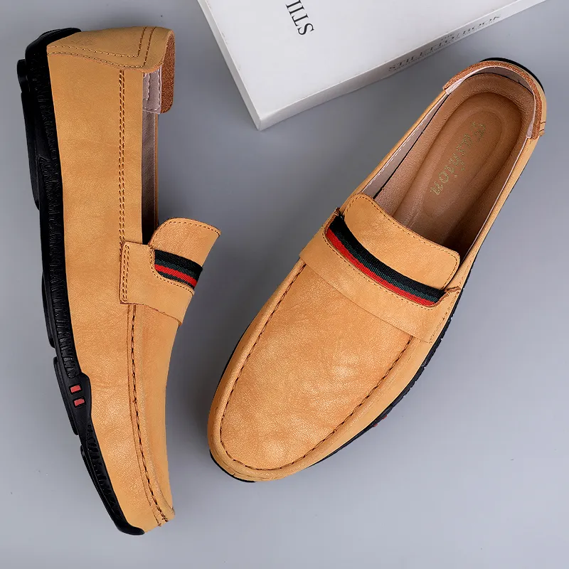 British Knights Casual Shoes Men's Yellow Brown-4