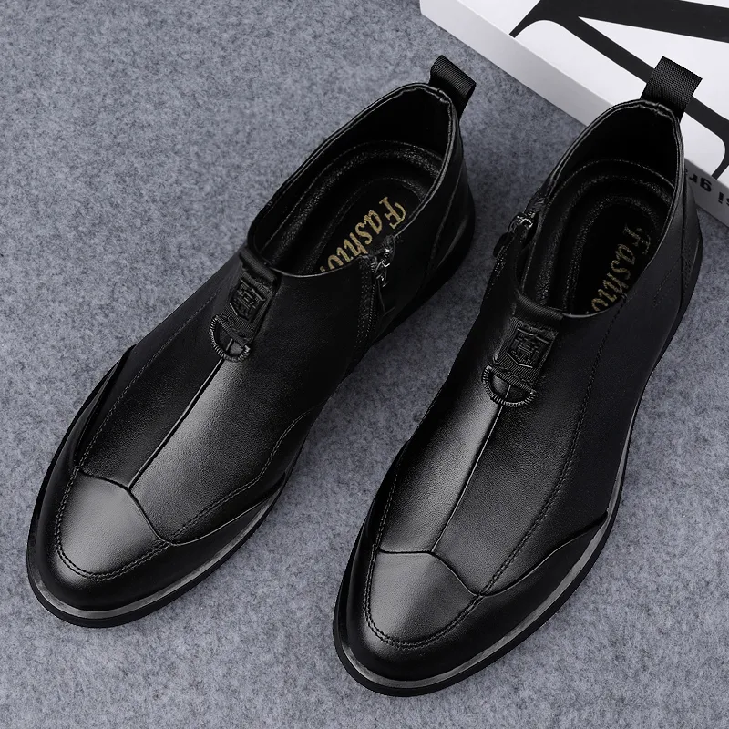 British Knights Casual Shoes Men's Black Smooth Finish-4
