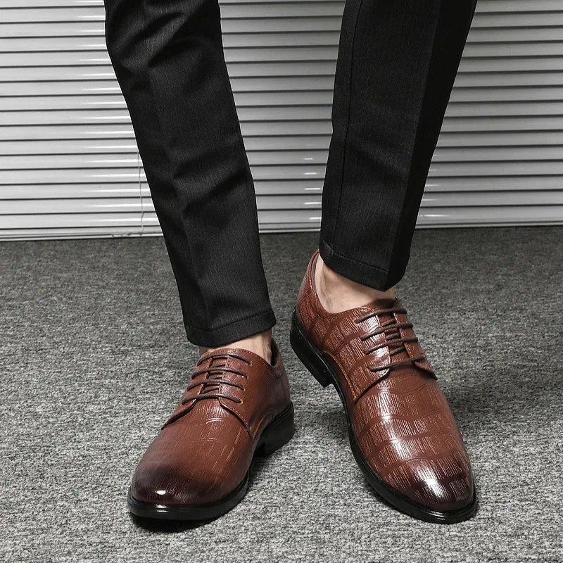 British Knights Dress Shoes Men's Brown-9