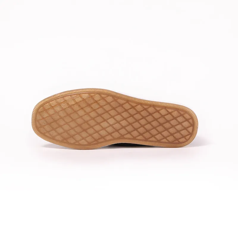 Old Meihua Slip Resistant Low Top Casual Shoes Men's Black-3