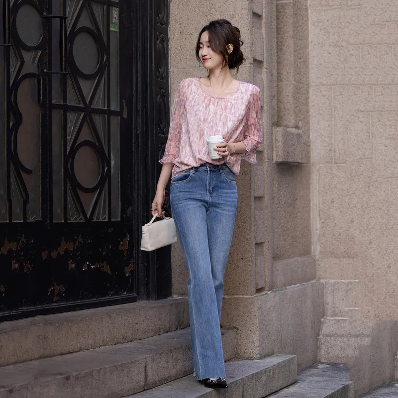 【dme】 Shirt Women's Pastel Pink-4