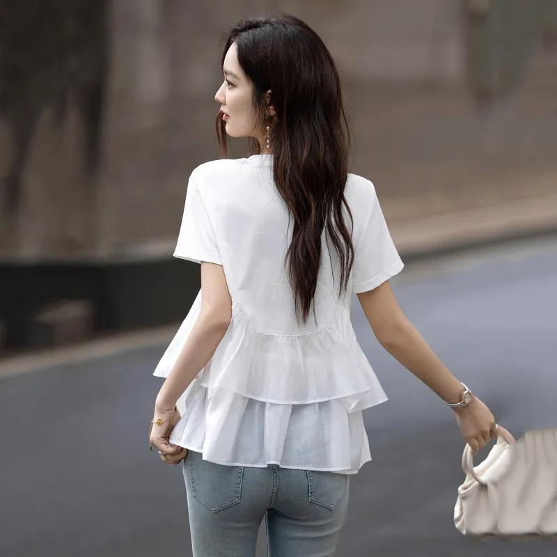 【dme】 T Shirt Women's Raw White-3