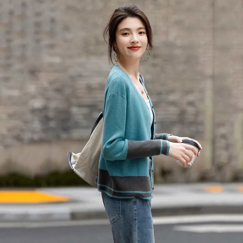 【dme】 Knitwear Women's Turquoise-3