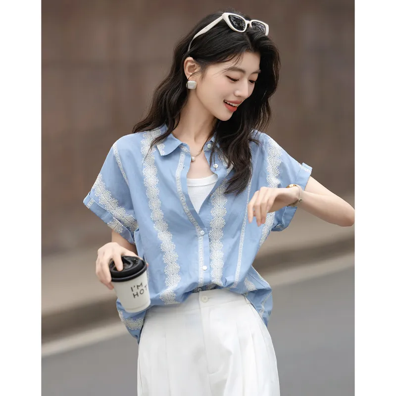 Dme Shirts Women's Light Blue-5
