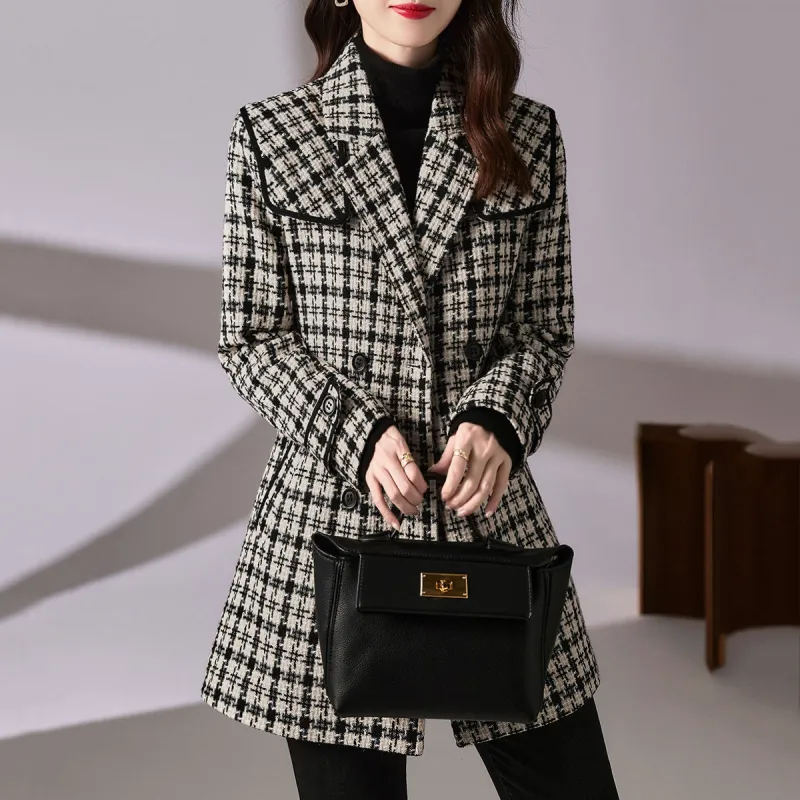 【dme】 Trench Coat Women's Black-2