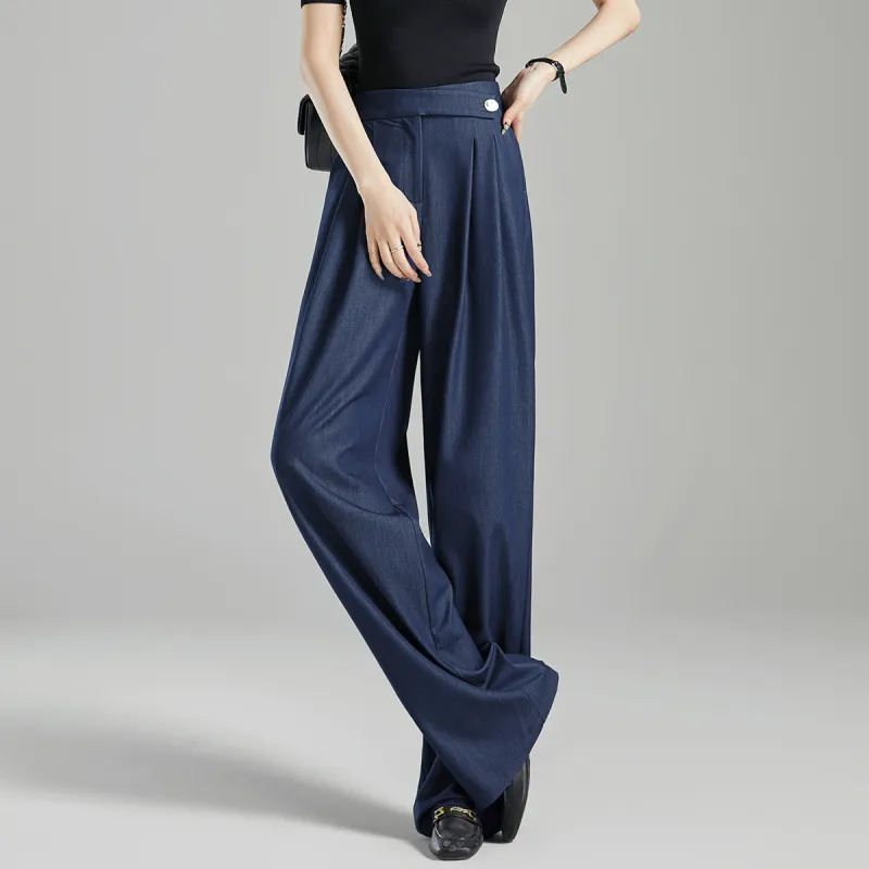【dme】 Suit Trouser Women's Navy Blue-4