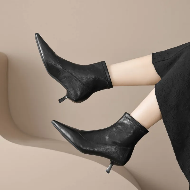 【dme】 Ankle Boots Women's Black-3