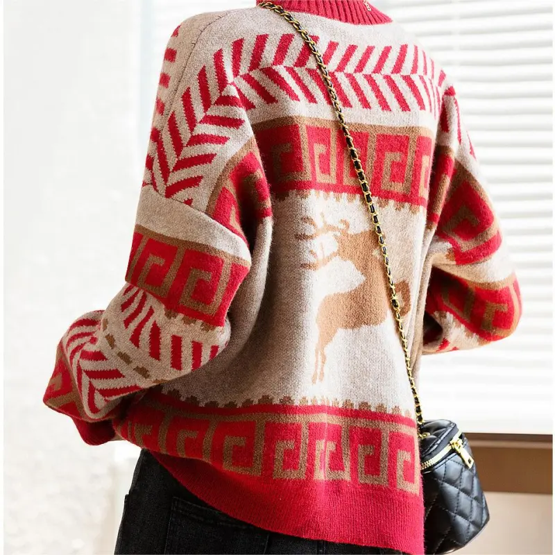 Dme Knitwear Women's Red-3
