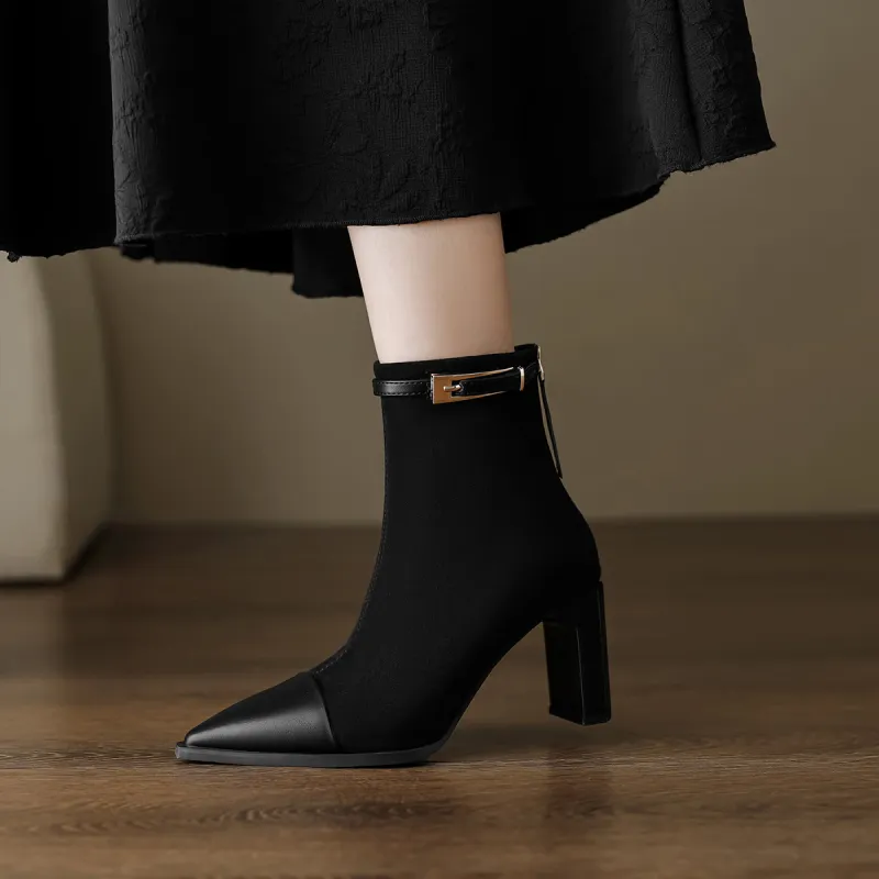 【dme】 Ankle Boots Women's Black-3