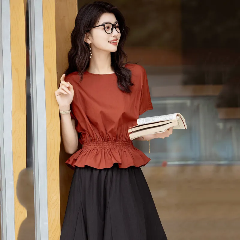 Dme Shirts Women's Brick Red-2