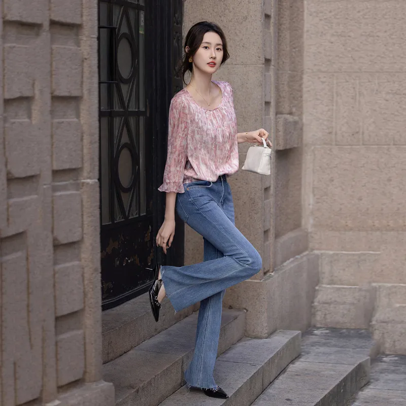 【dme】 Shirt Women's Pastel Pink-1