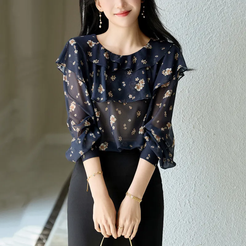 Dme Shirts Women's Navy Blue-1