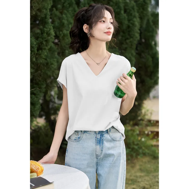 【dme】 Regular T Shirt Women's Raw White-2