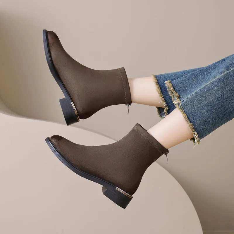 【dme】 Ankle Boots Women's Army Green-3