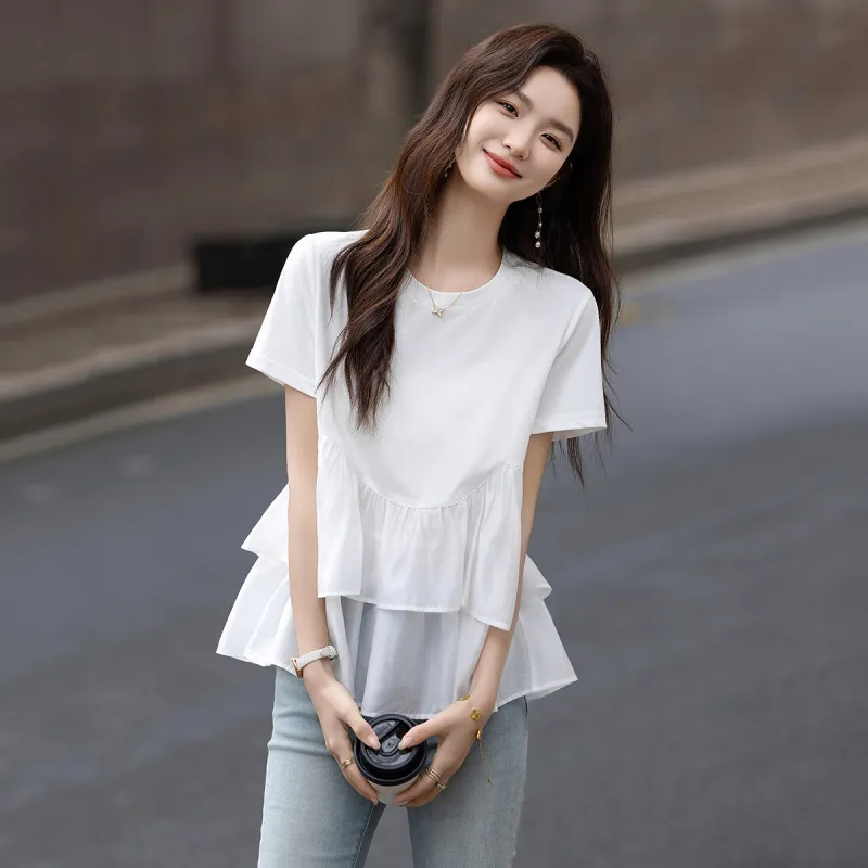 【dme】 T Shirt Women's Raw White-1