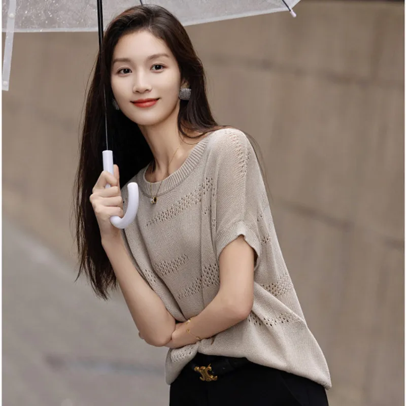 【dme】 Knitwear Women's Aqua Blue-9