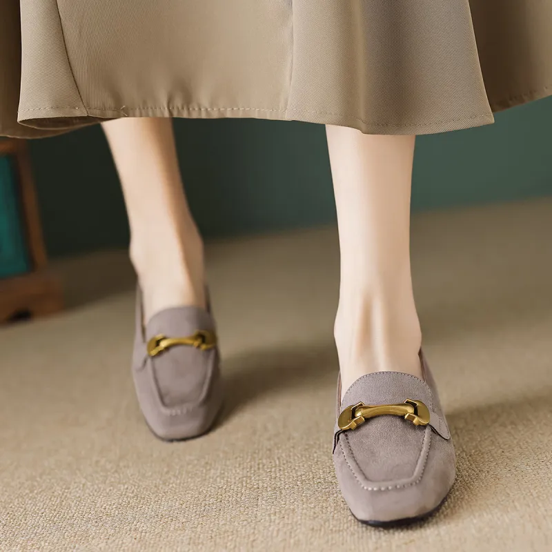 Dme Loafers Women's Khaki-1