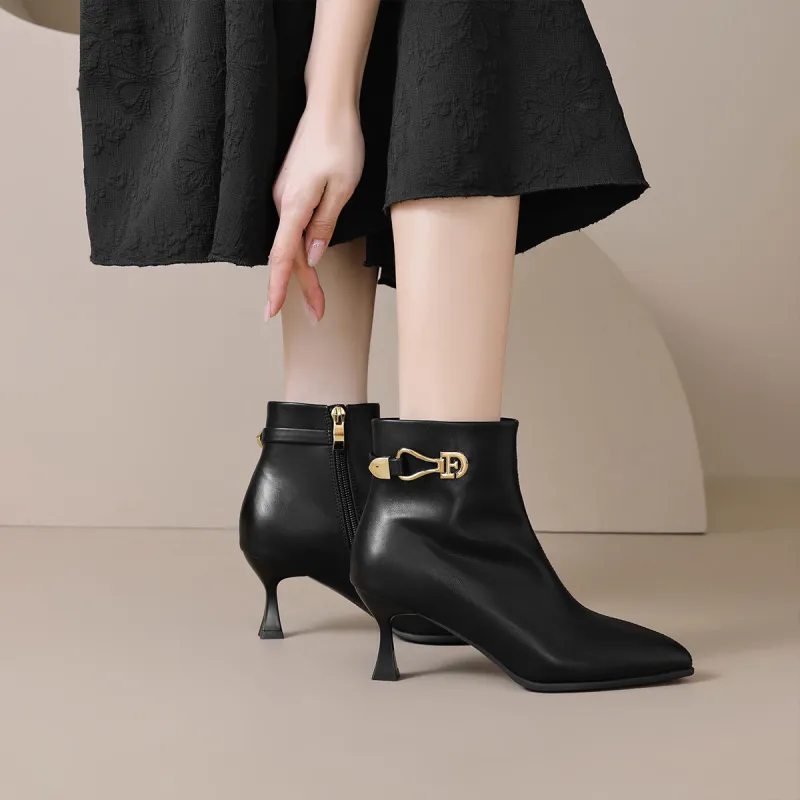 【dme】 Ankle Boots Women's Black-3