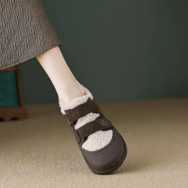 【dme】 Casual Single Shoes 1.2cm Women's Coffee-2