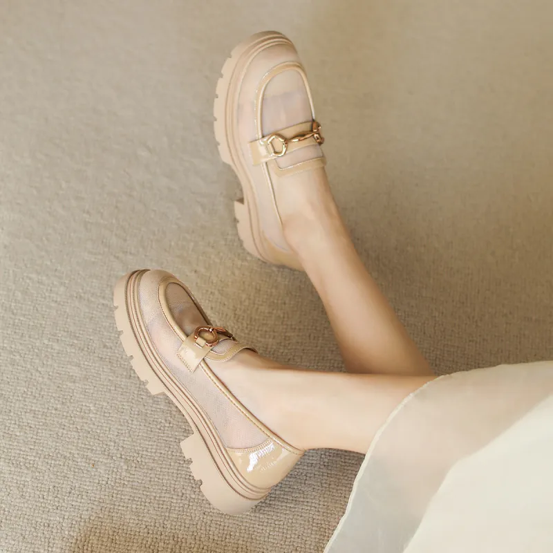 【dme】 Casual Single Shoes 4cm Women's-4