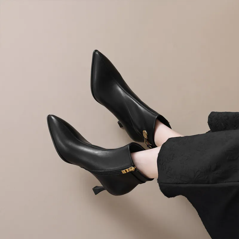 【dme】 Ankle Boots Women's Black-5