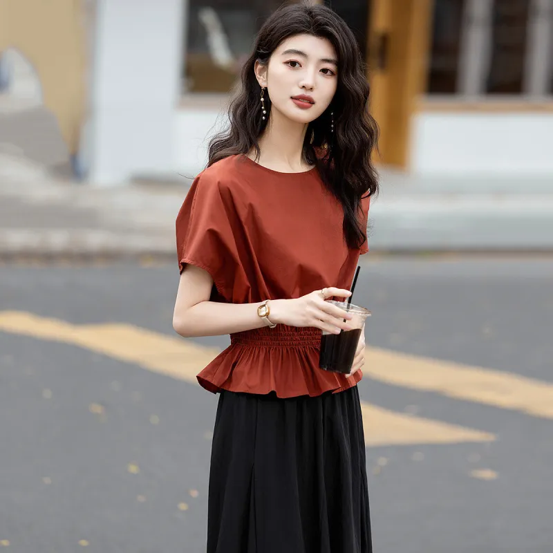 Dme Shirts Women's Brick Red-3