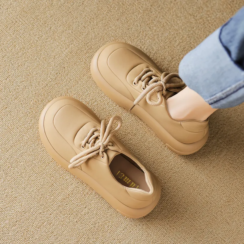 【dme】 Mid-Top Skateboard Shoes Women's Milk Coffee-1
