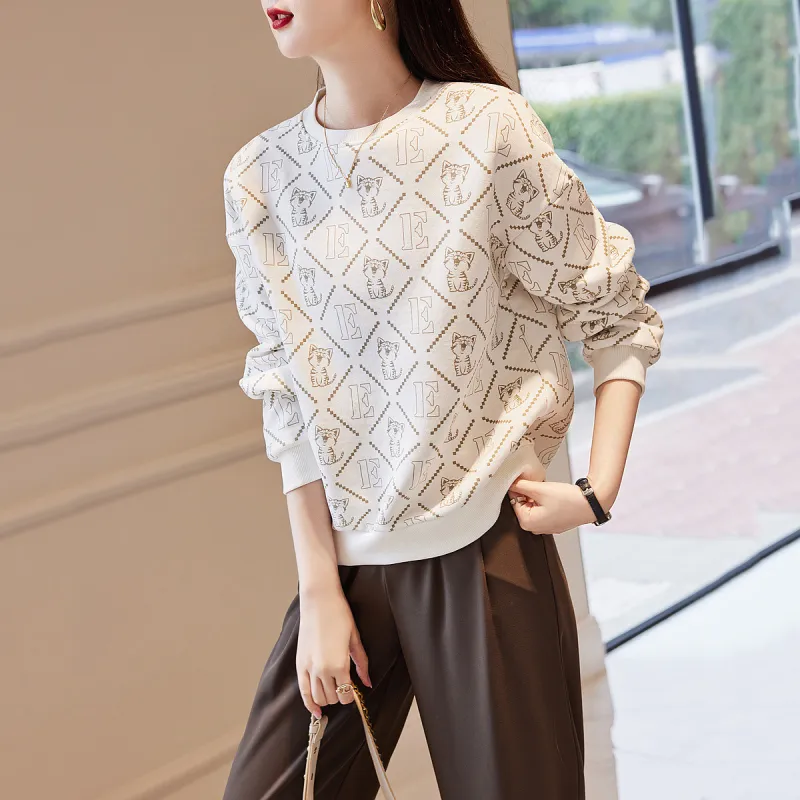 【dme】 Sweatshirt Women's Raw White-3