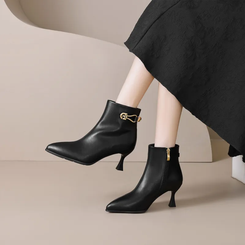 【dme】 Ankle Boots Women's Black-1