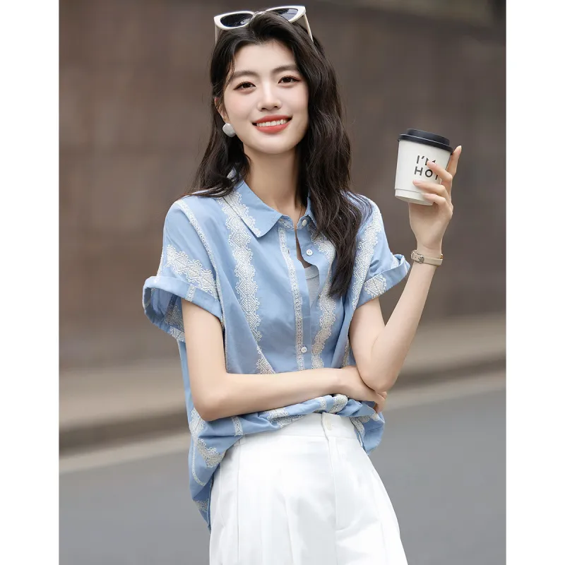 Dme Shirts Women's Light Blue-2