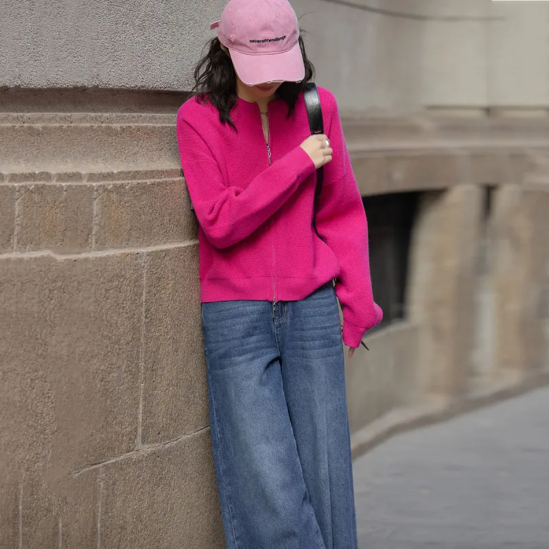 【dme】 Knitwear Women's Rose Red-0