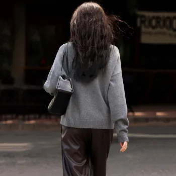 【dme】 Knitwear Women's Dark Heather Gray