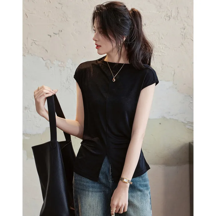 Dme T Shirts Women's Black-3