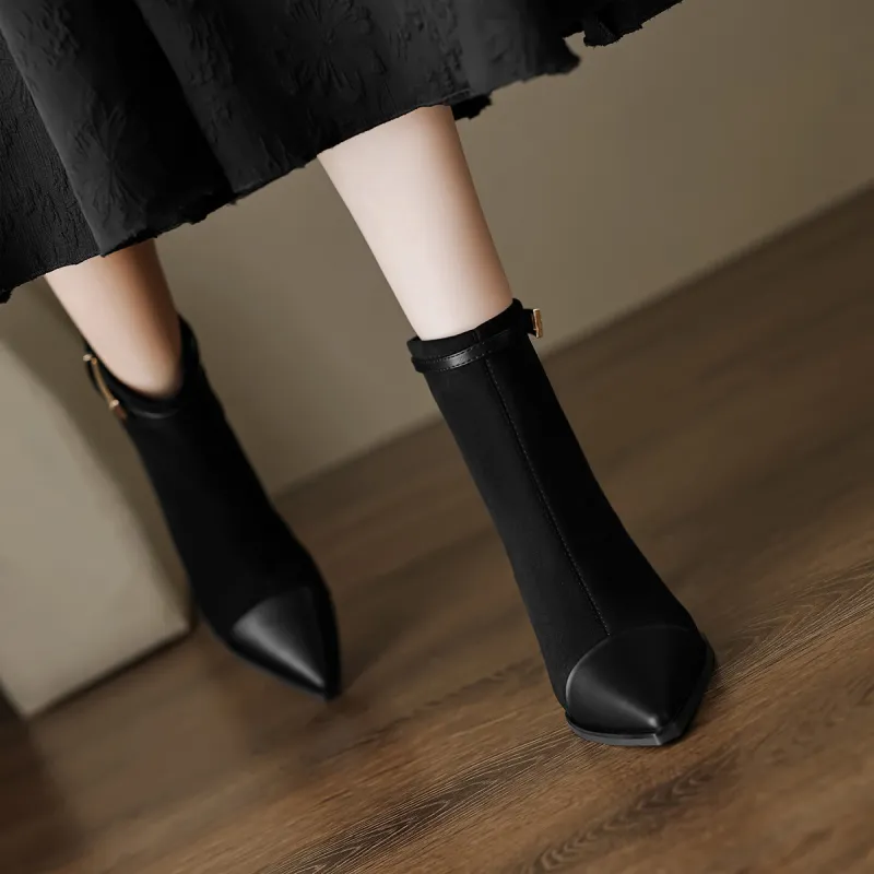 【dme】 Ankle Boots Women's Black-2
