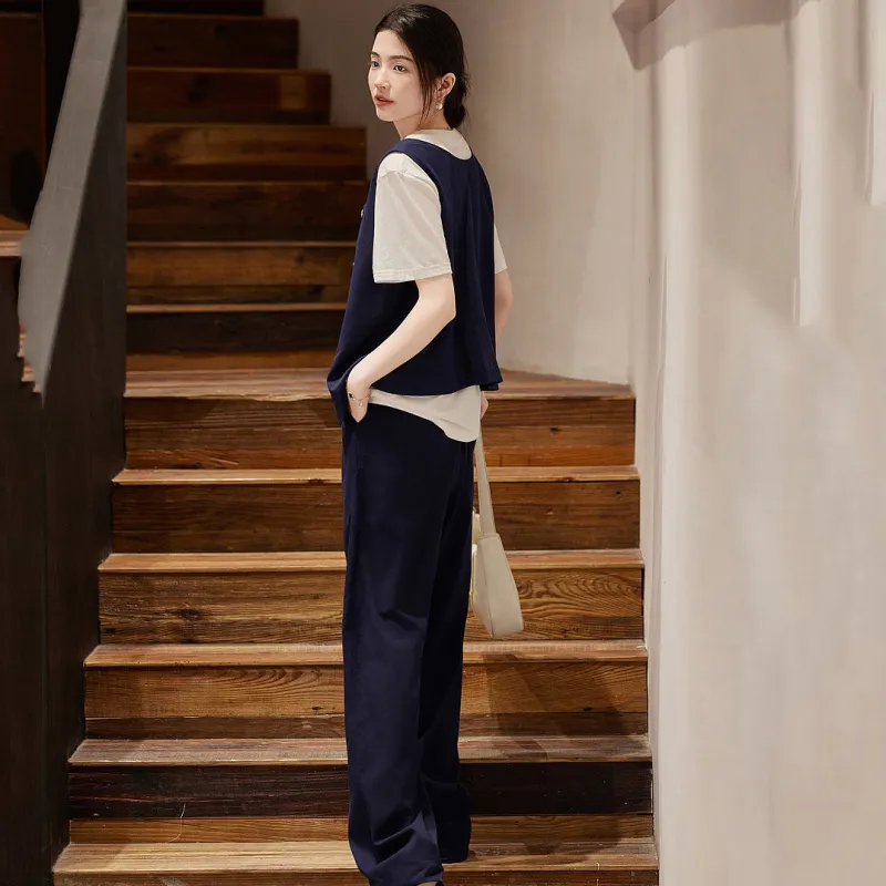 【dme】 Casual Suit Women's Dark Blue-5