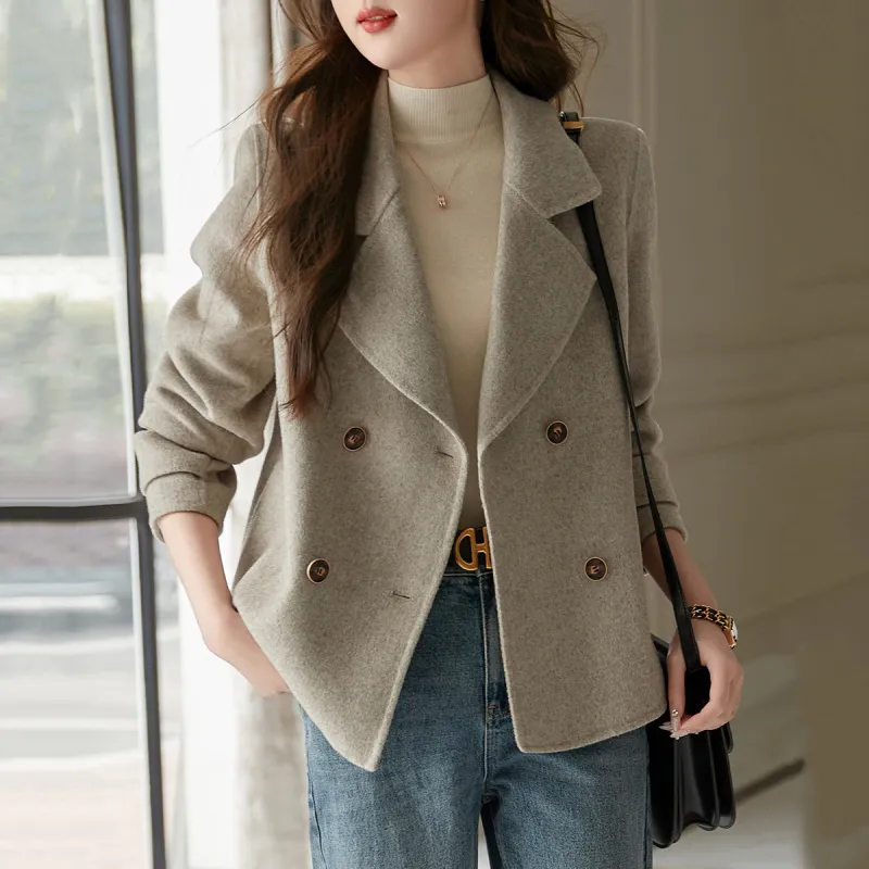【dme】 Coat Women's Mousse Apricot-3