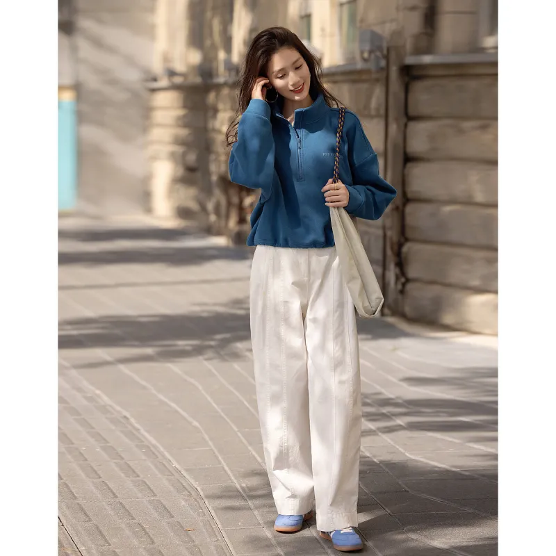【dme】 Sweatshirt Women's Peacock Blue-4
