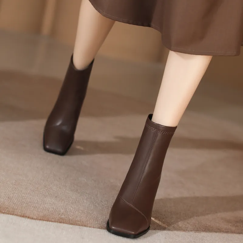 【dme】 Crew Chelsea Boots 7cm Women's-2