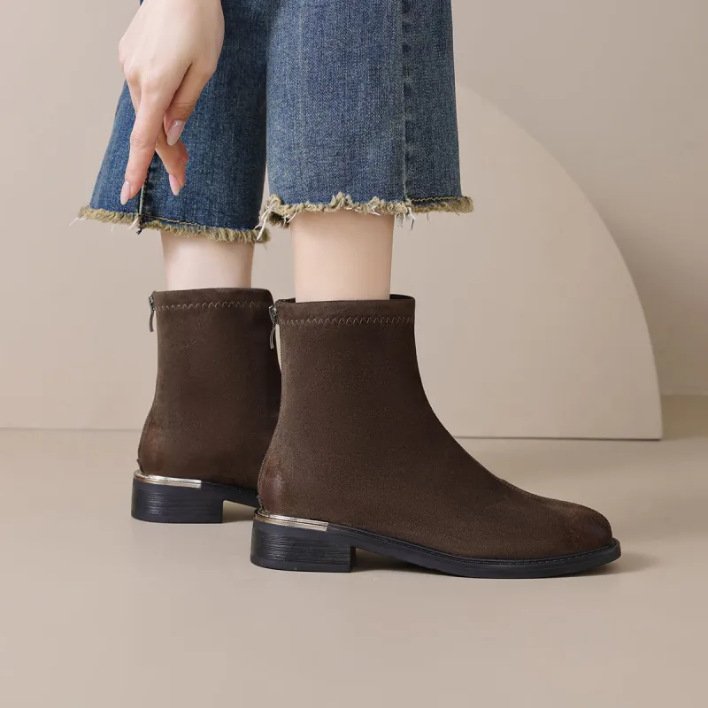 【dme】 Ankle Boots Women's Army Green-5