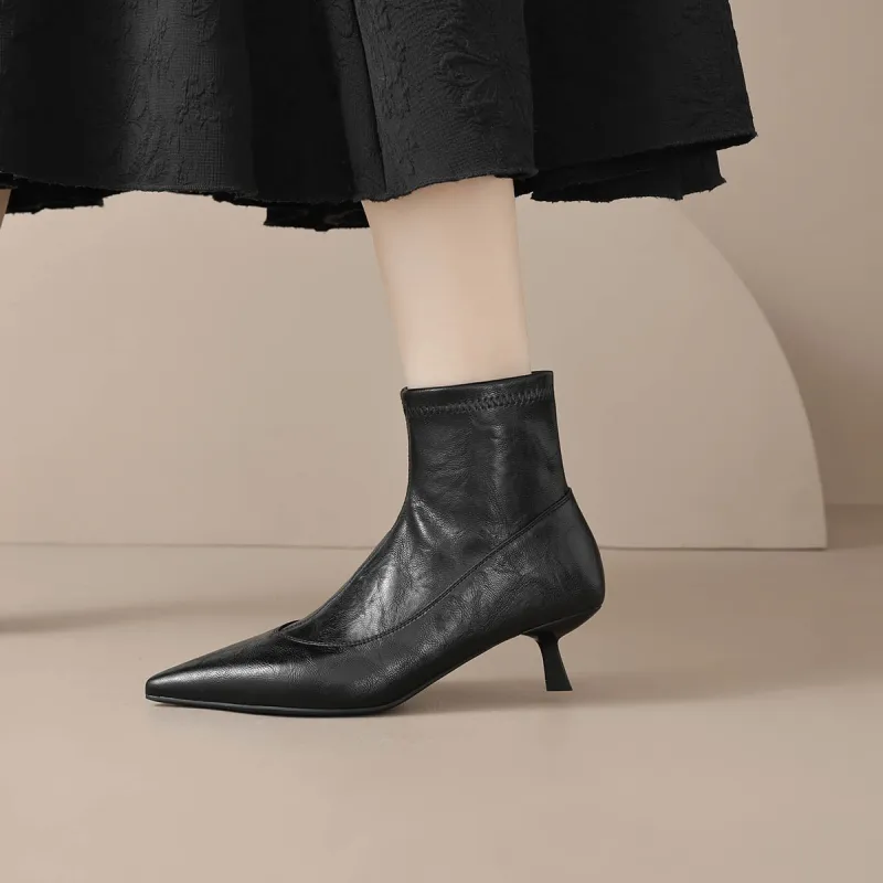 【dme】 Ankle Boots Women's Black-5
