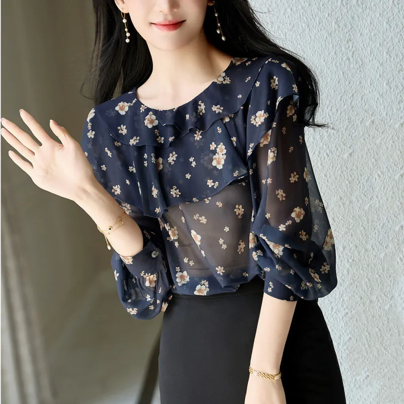 Dme Shirts Women's Navy Blue-4
