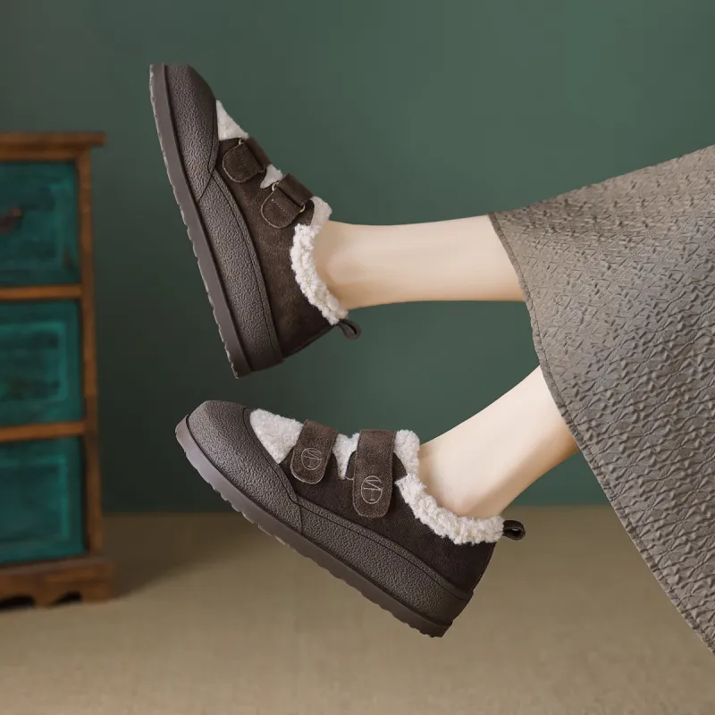 【dme】 Casual Single Shoes 1.2cm Women's Coffee-1