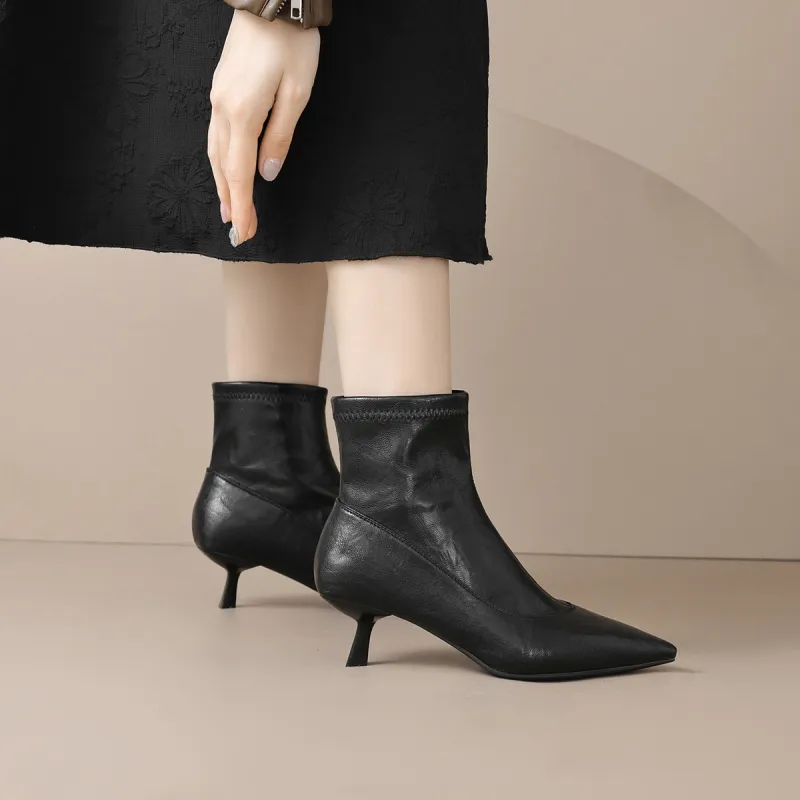 【dme】 Ankle Boots Women's Black-1